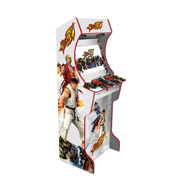 AG Elite 2 Player Arcade Machine - Street Fighter IV - Top Spec